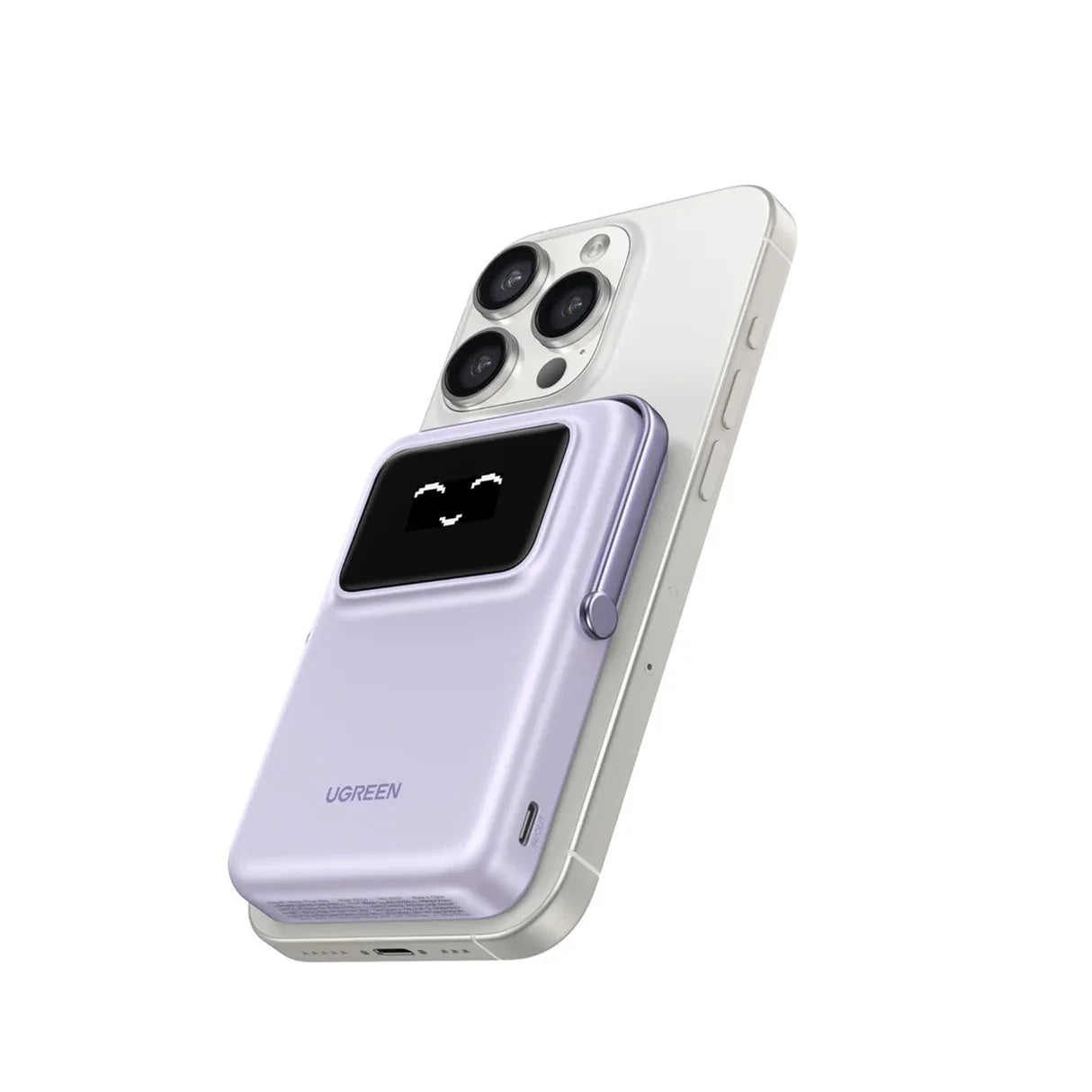 UGREEN Uno Magnetic Wireless Power Bank 10000mAh 20W - Purple UGREEN Uno Magnetic Wireless Power Bank 10000mAh 20W - Purple
